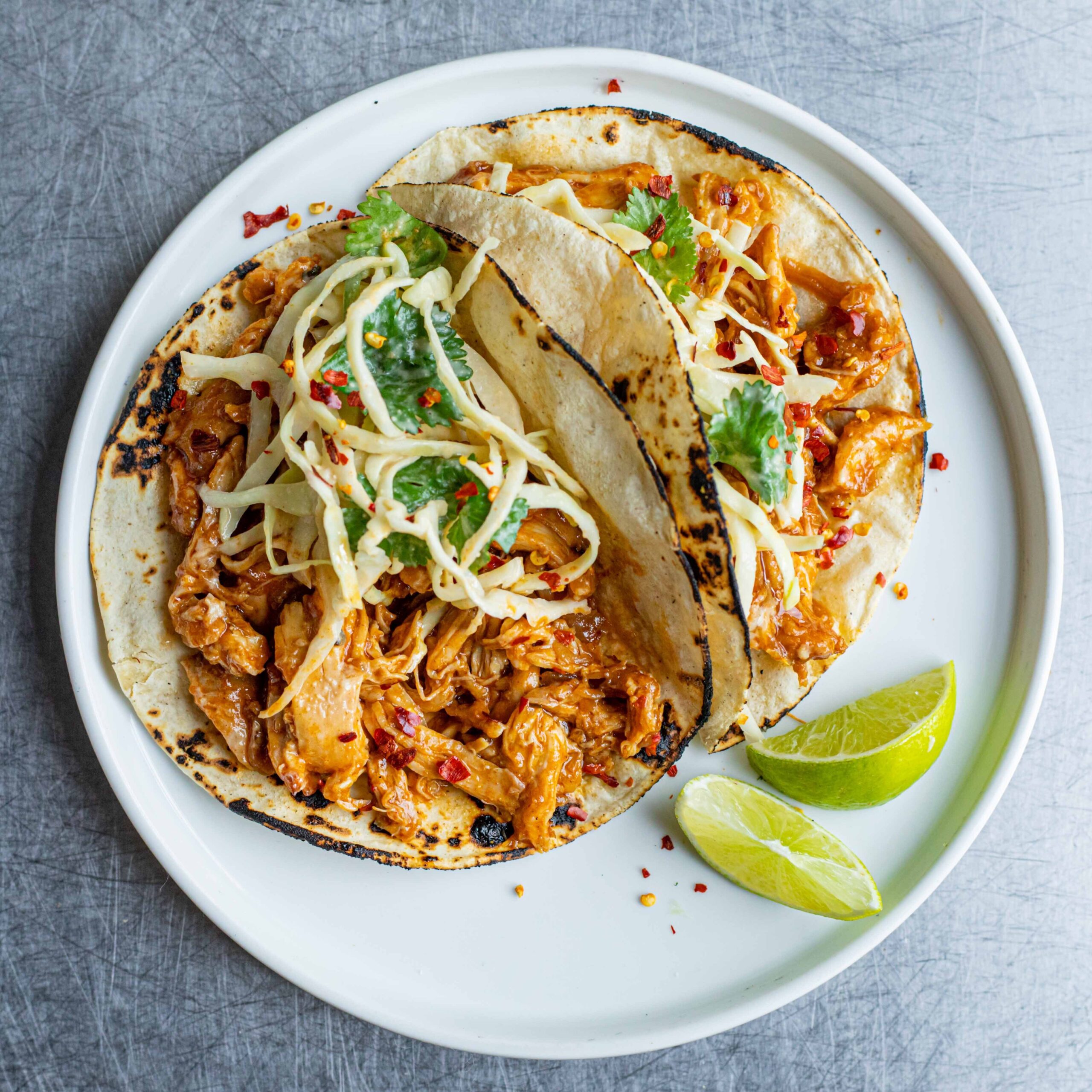 Mob x Flava It Pulled Chicken Tacos - Flava It