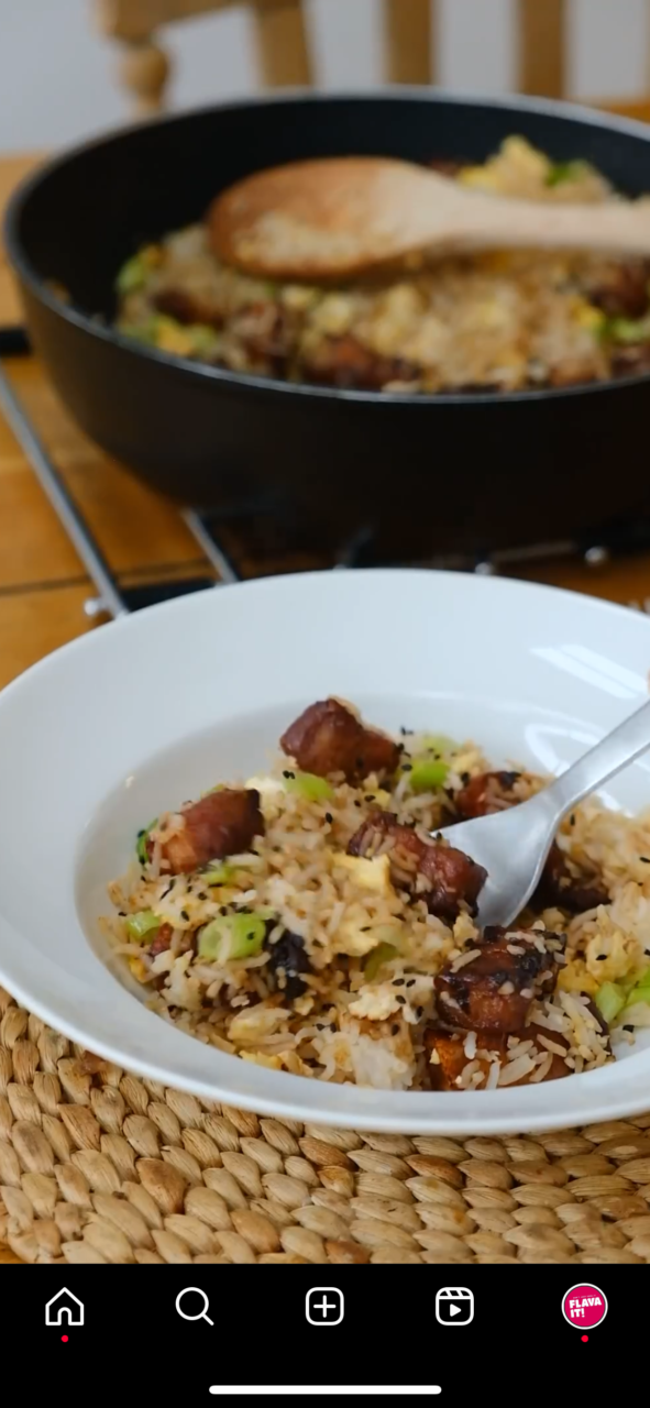 Pork Belly Fried Rice Fakeaway - Flava It